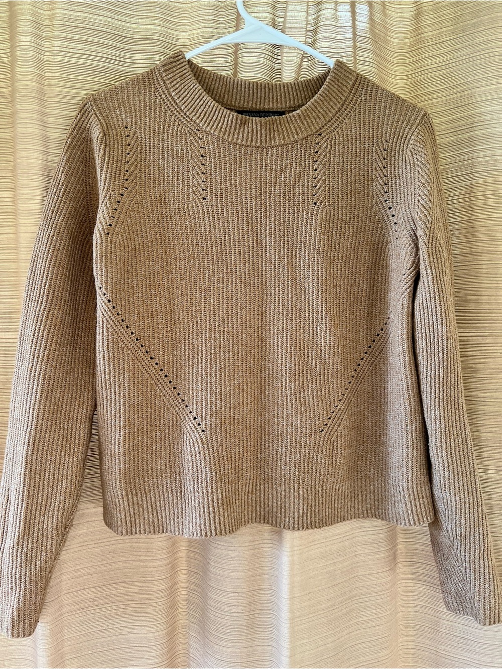 Banana Republic Beige Crewneck Sweater